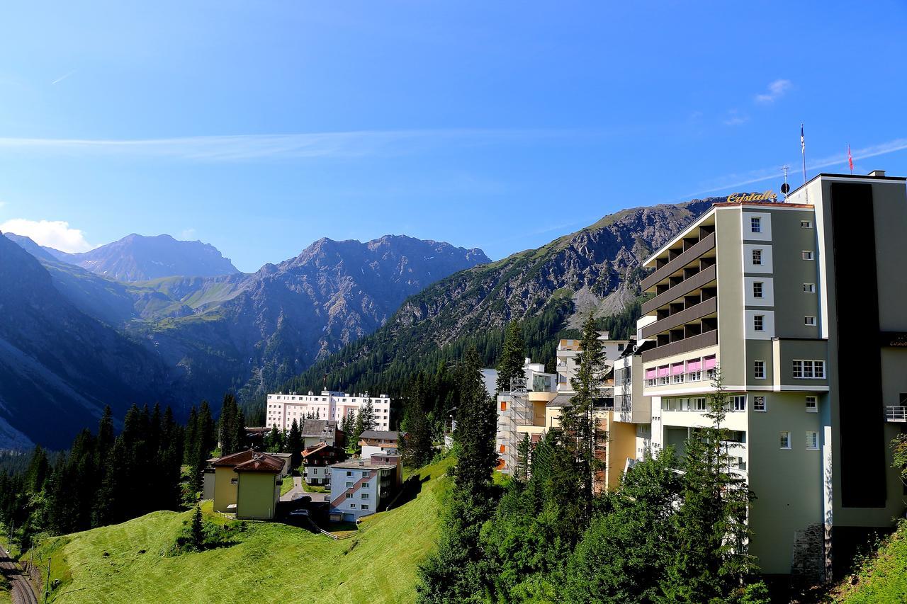 Hotel Cristallo Ароза Экстерьер фото